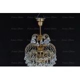 Люстра Хрустальные брызги с подвесом конус 40 мм в Саратове