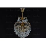 Люстра Хрустальные брызги с подвесом конус 40 мм в Саратове