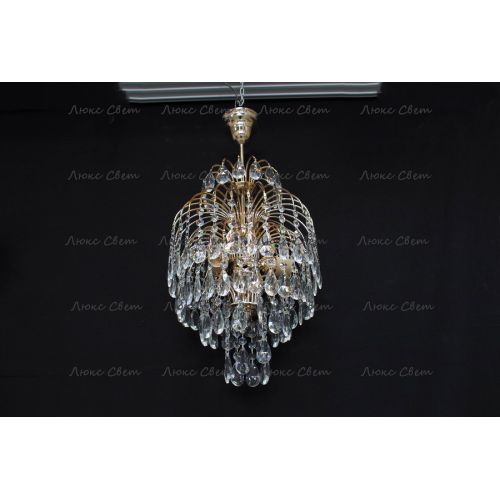 Люстра Хрустальные Брызги с подвесом журавлик в Саратове Гусь Хрустальный