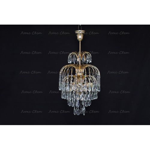 Люстра Хрустальные Брызги с подвесом журавлик в Саратове Гусь Хрустальный