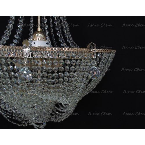 Люстра Ромашка Василиса № 1 с подвесом в Саратове Гусь Хрустальный