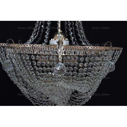 Люстра Ромашка Василиса № 1 с подвесом в Саратове Гусь Хрустальный