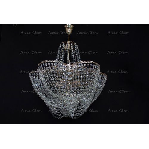 Люстра Ромашка Василиса № 1 с подвесом в Саратове Гусь Хрустальный