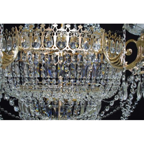 Люстра Свеча малая в Саратове Гусь Хрустальный