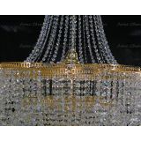 Люстра Лотос с подвесом диаметр 1000 мм высота1500 мм в Саратове