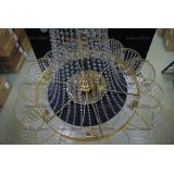 Люстра Лотос с подвесом диаметр 1000 мм высота1500 мм в Саратове