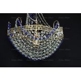 Люстра Корвет 1 ламповый синий в Саратове