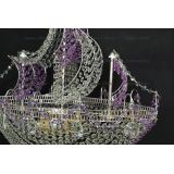 Люстра Корвет фиолетовый в Саратове