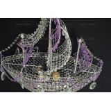 Люстра Корвет фиолетовый в Саратове