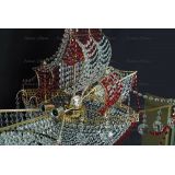 Люстра Летучий Голландец красный в Саратове