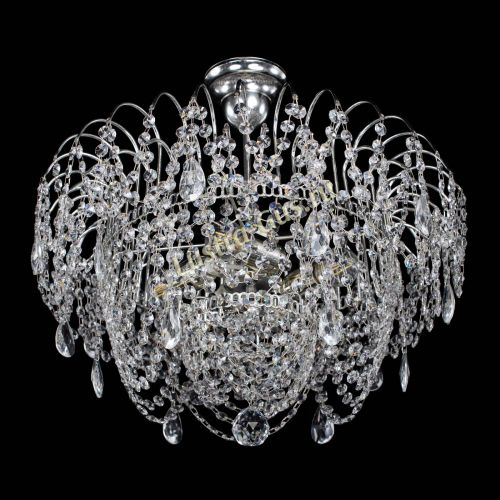 Люстра Агата № 2 - 4 лампы в Саратове Гусь Хрустальный