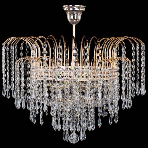 Люстра Агата №3 - 4 лампы в Саратове Гусь Хрустальный