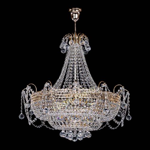 Люстра Агата большая в Саратове Гусь Хрустальный