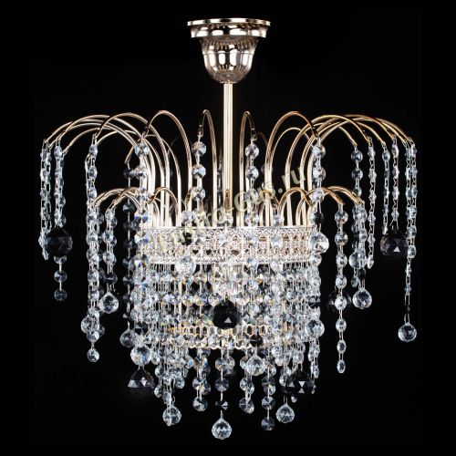 Люстра Агата Венеция №1 черная в Саратове Гусь Хрустальный