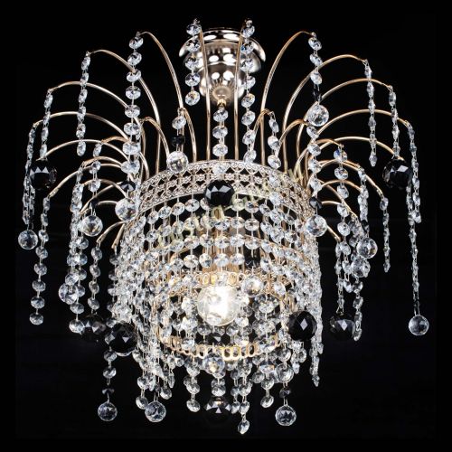 Люстра Агата Венеция №1 черная в Саратове Гусь Хрустальный