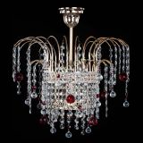 Люстра Агата Венеция №1 красная в Саратове