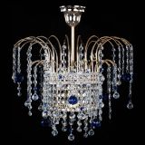 Люстра Агата Венеция №1 синяя в Саратове