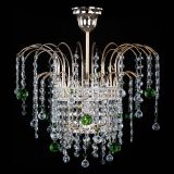 Люстра Агата Венеция №1 зеленая в Саратове