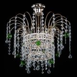 Люстра Агата Венеция №1 зеленая в Саратове