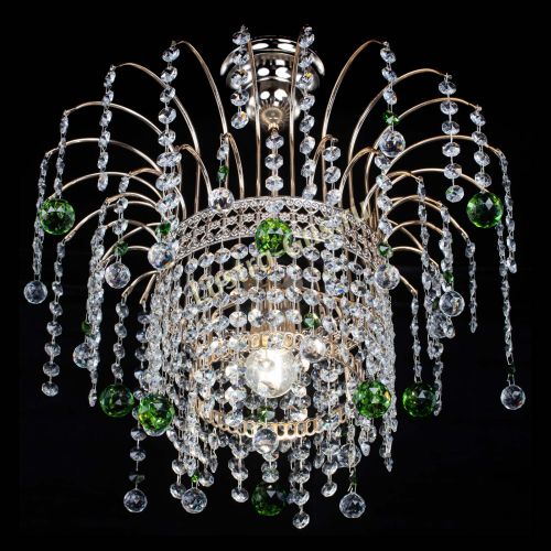 Люстра Агата Венеция №1 зеленая в Саратове Гусь Хрустальный