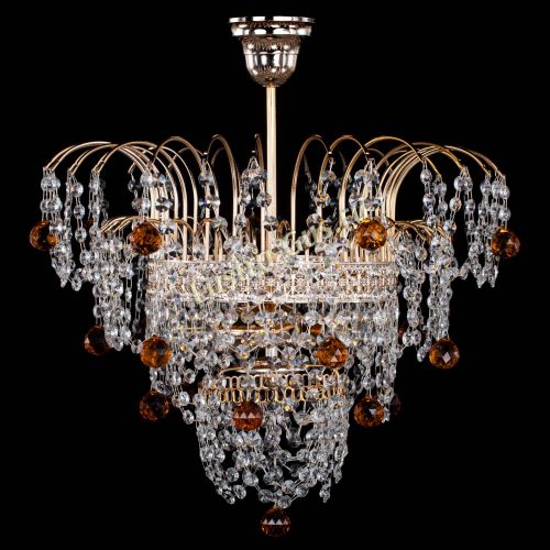 Люстра Агата Венеция №2 - 3 лампы чайная в Саратове Гусь Хрустальный