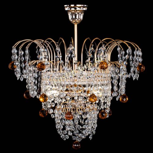 Люстра Агата Венеция №2 - 3 лампы чайная в Саратове Гусь Хрустальный