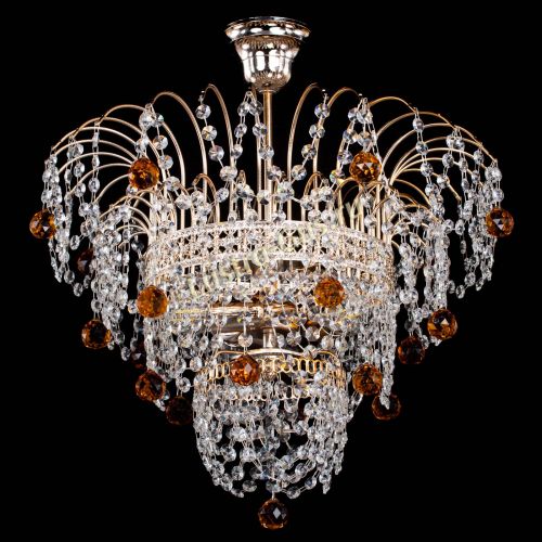 Люстра Агата Венеция №2 - 3 лампы чайная в Саратове Гусь Хрустальный