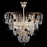 Люстра Агата Венеция №2 - 3 лампы черная в Саратове