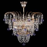 Люстра Агата Венеция №2 - 3 лампы фиолетовая в Саратове