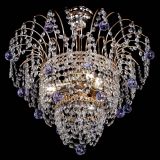 Люстра Агата Венеция №2 - 3 лампы фиолетовая в Саратове