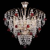 Люстра Агата Венеция №2 - 3 лампы красная в Саратове