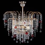 Люстра Агата Венеция №3 красная в Саратове