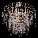 Люстра Агата Венеция №3 красная в Саратове