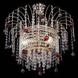 Люстра Агата Венеция №3 красная в Саратове