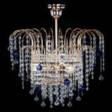 Люстра Агата Венеция №3 синяя в Саратове