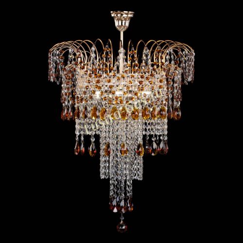 Люстра Агата Венеция №4 длинная Чайная в Саратове Гусь Хрустальный