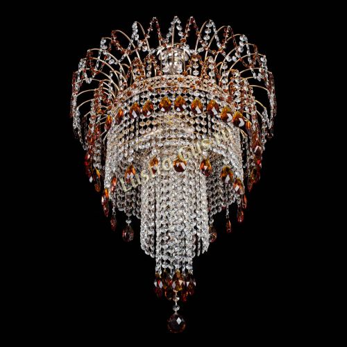 Люстра Агата Венеция №4 длинная Чайная в Саратове Гусь Хрустальный