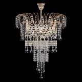 Люстра Агата Венеция №4 длинная Черная в Саратове