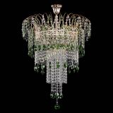 Люстра Агата Венеция №4 длинная Зеленая в Саратове