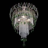 Люстра Агата Венеция №4 длинная Зеленая в Саратове