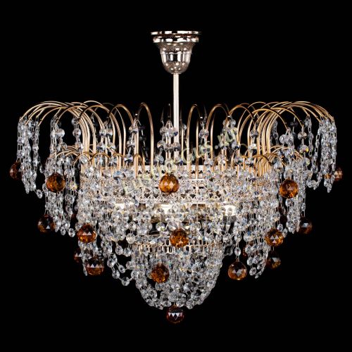 Люстра Агата Венеция №4 шар чайная в Саратове Гусь Хрустальный