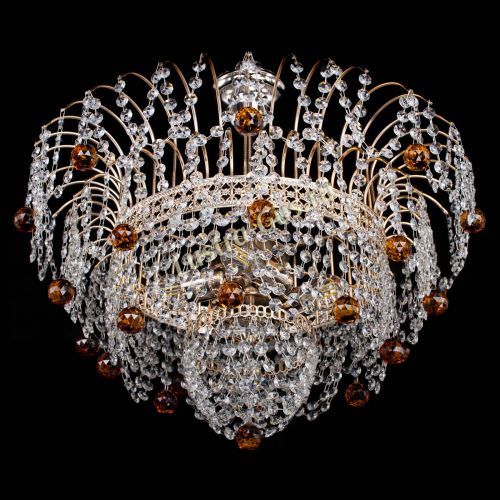 Люстра Агата Венеция №4 шар чайная в Саратове Гусь Хрустальный