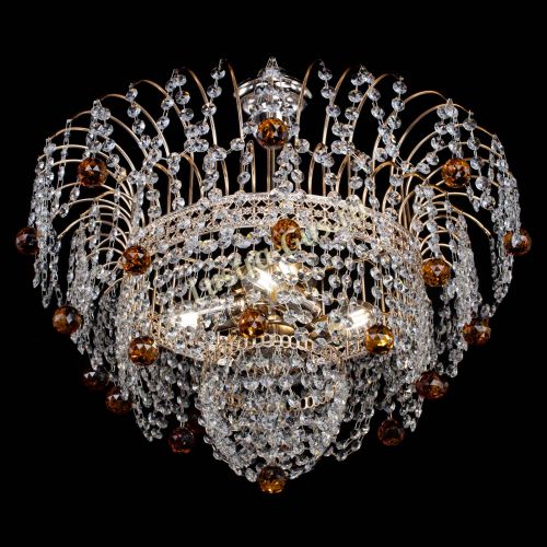 Люстра Агата Венеция №4 шар чайная в Саратове Гусь Хрустальный