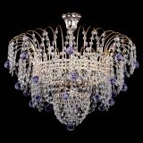 Люстра Агата Венеция №4 шар фиолетовая в Саратове