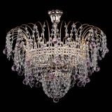 Люстра Агата Венеция №4 шар розовая в Саратове