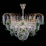 Люстра Агата Венеция №4 шар зеленая в Саратове