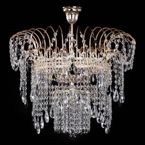 Люстра Агата Венеция №4 черная в Саратове Гусь Хрустальный