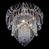 Люстра Агата Венеция №4 фиолетовая в Саратове