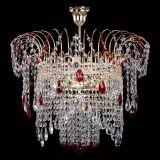 Люстра Агата Венеция №4 красная в Саратове