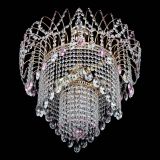 Люстра Агата Венеция №4 розовая в Саратове